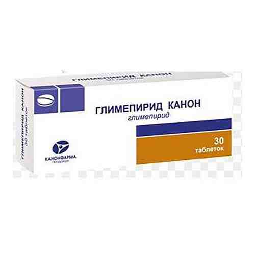 Глимепирид-Канон таблетки 4мг 30шт арт. 534276