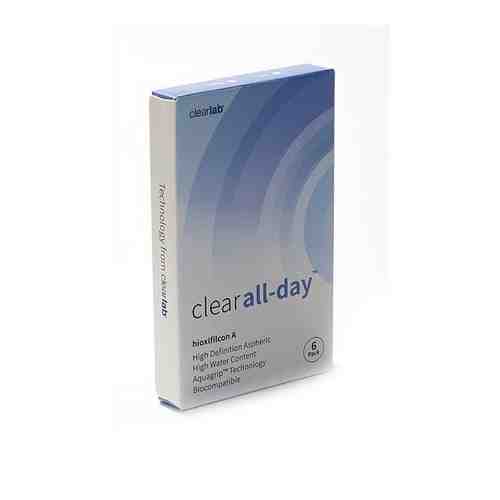 Контактные линзы R8.6 -00,75 Clear All-Day ClearLab 6шт арт. 2076606