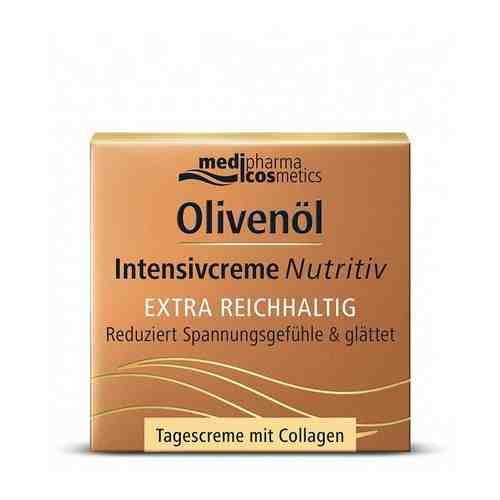 Медифарма косметикс olivenol крем для лица дневной питательный интенсив банка 50мл арт. 1222955