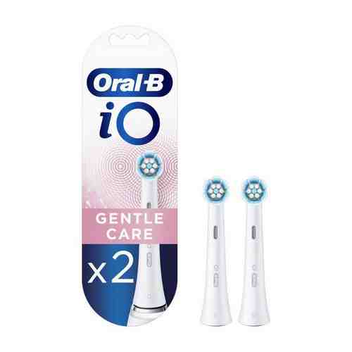 Насадка сменная для электрической зубной щетки iO Gentle Care Oral-B/Орал-би 2шт арт. 2070086
