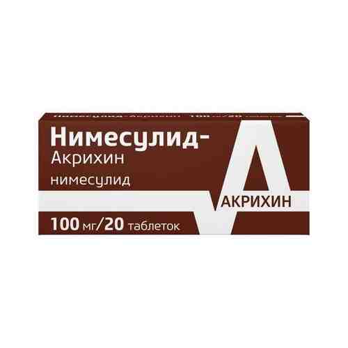Нимесулид-Акрихин таблетки 100мг 20шт арт. 1148221