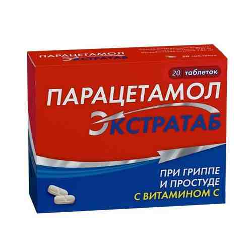Парацетамол Экстратаб таблетки 500мг+150мг 20шт арт. 692735