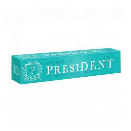 Паста зубная President/Президент Antibacterial 50мл арт. 491168