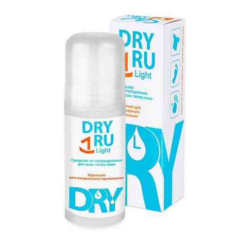 Средство Dry RU (Драй Ру) от потоотделения для всех типов кожи Light 50 мл арт. 519309