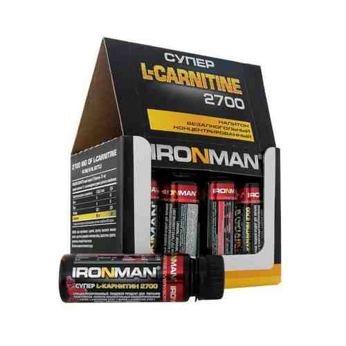 Супер L-карнитин 2700 гранат Ironman флакон 60мл 12шт арт. 1431644