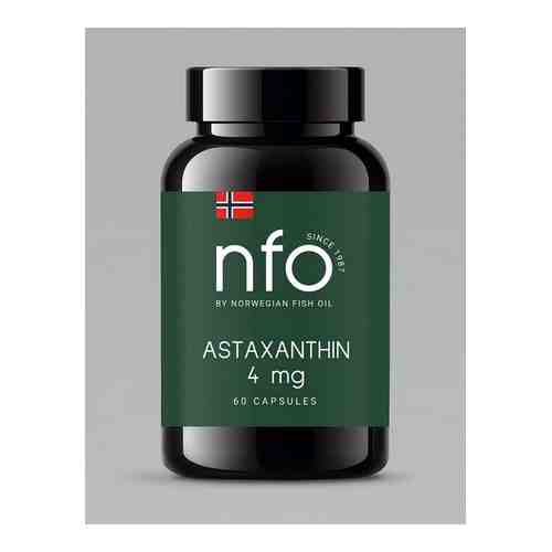 Астаксантин NFO/Норвегиан фиш оил капсулы 700мг 60шт арт. 1691906