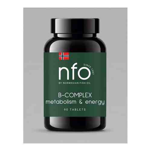 B-комплекс NFO/Норвегиан фиш оил таблетки 0,5г 90шт арт. 1632118