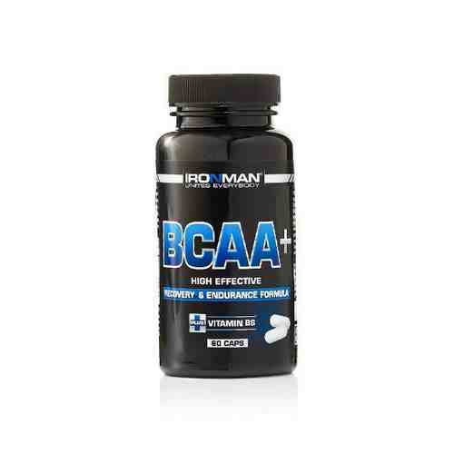 BCAA+ аминокислота Ironman капсулы 60шт арт. 1431150