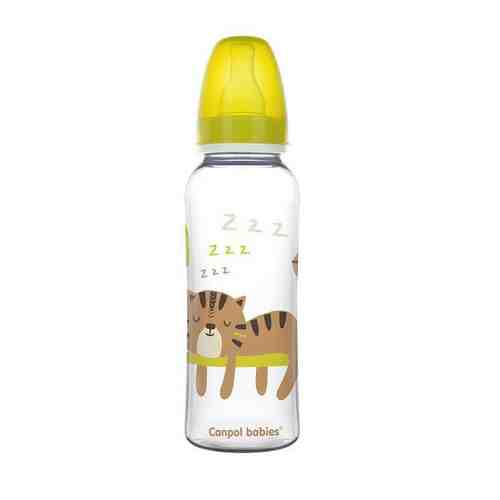 Бутылочка для кормления узким горлышком с силиконовой соской африка Canpol/Канпол 250мл (59/200) арт. 1526296