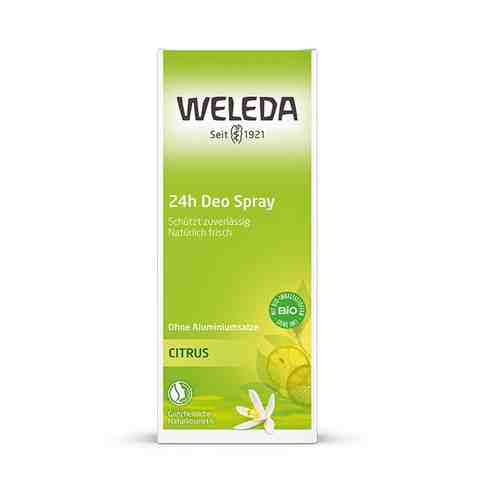 Дезодорант WELEDA (Веледа) спрей цитрусовый Citrus 100 мл арт. 488351