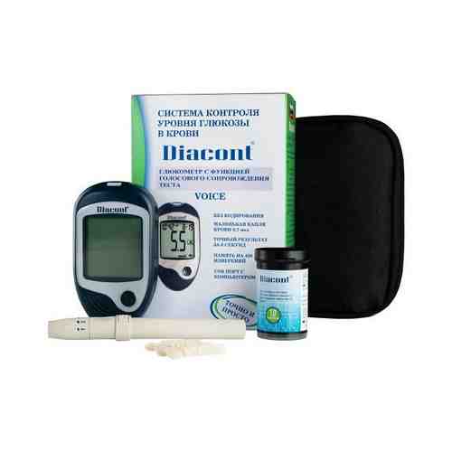 Диаконт Voice система контроля уровня глюкозы в крови с принадлежностями арт. 1131113
