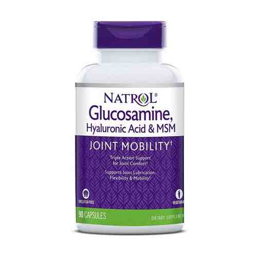 Глюкозамин Хондроитин и МСМ Natrol таблетки 90шт арт. 2287294