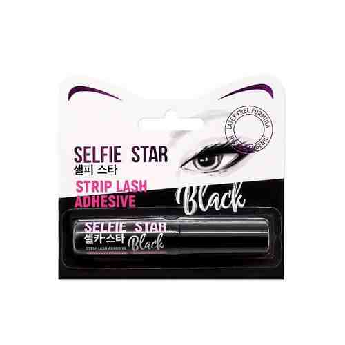 Клей для накладных ресниц с кисточкой Черный Selfie Star 5г арт. 1440718