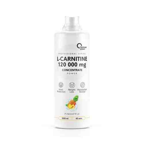 Концентрат L-карнитина 120 000 Мощность ананас Optimum System/Оптимум систем 1л арт. 1644132