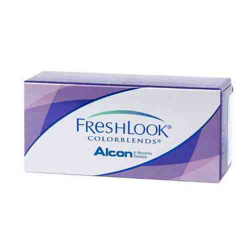 Контактные линзы freshlook colorblends 2 шт 8,6 brown -2,00 alcon арт. 1311156