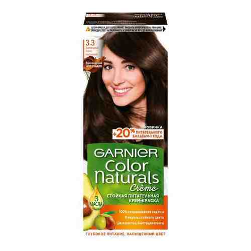 Краска для волос Благор. Темно-Каштан Color Naturals Garnier/Гарнье 110мл тон 3.3 арт. 1599506