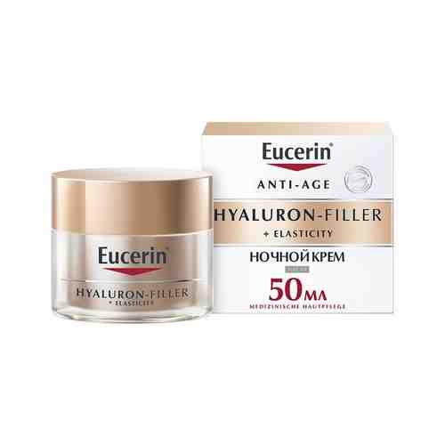 Крем для ночного ухода за кожей Eucerin/Эуцерин hyaluron-filler+elasticity 50мл арт. 1105801