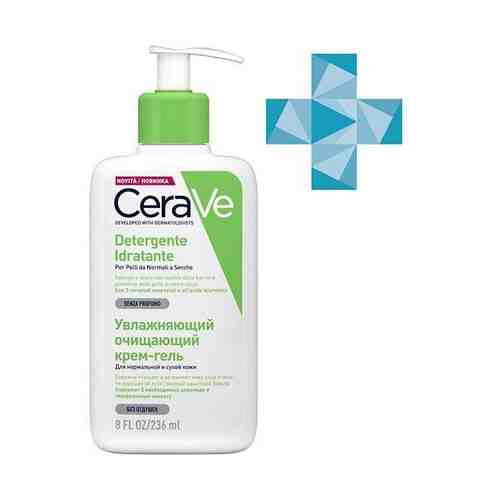 Крем-гель увлажняющий очищающий для нормальной и сухой кожи лица и тела CeraVe /ЦераВе 236мл арт. 759979