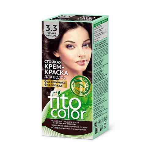 Крем-краска для волос серии fitocolor, тон 3.3 горький шоколад fito косметик 115 мл арт. 1333294