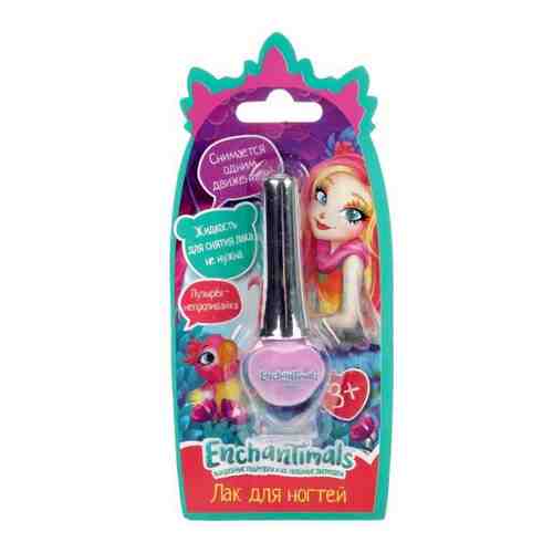 Лак для ногтей фиолетовый, блистер, косметика для девочек Enchantimals Милая леди 4мл арт. 1667706