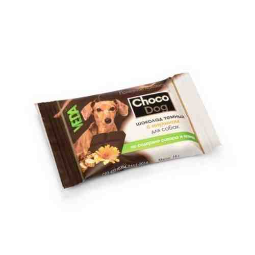 Лакомство для собак шоколад темный с инулином Choco Dog Veda 15г арт. 2171802