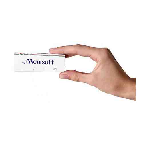 Линзы контактные мягкие menisoft menicon ежемесячной замены (-1,25/8,6/14,2) №3 арт. 1259437