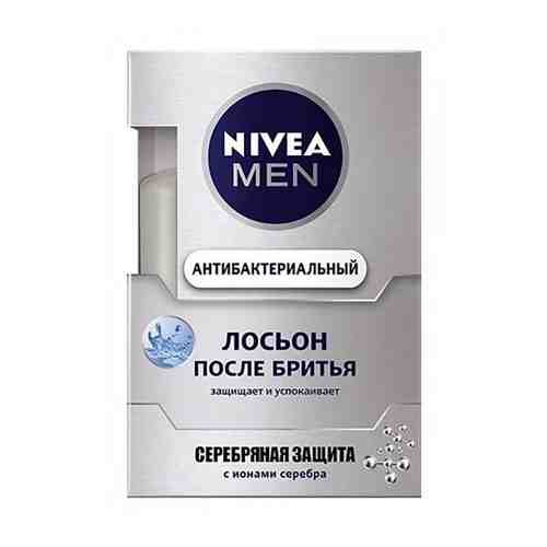 Лосьон Nivea (Нивея) For Men после бритья антибактериальный Серебряная защита 100 мл арт. 494078