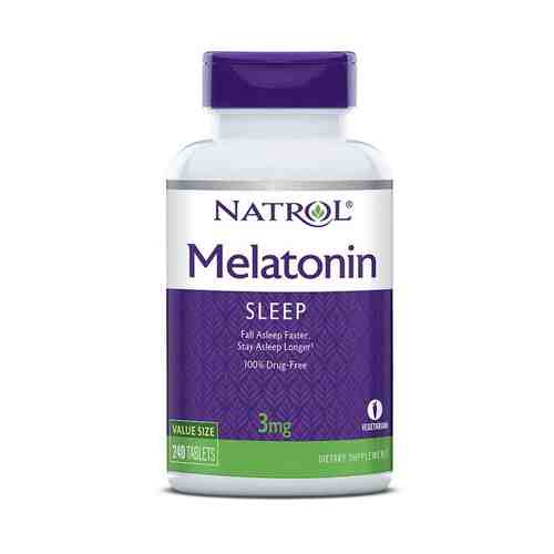 Мелатонин Natrol таблетки 3мг 240шт арт. 2287322