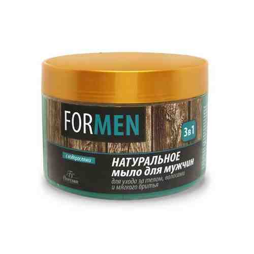 Мыло Флоресан для мужчин For Men для ухода за телом и волосами и мягкого бритья 3в1 450 мл арт. 494086