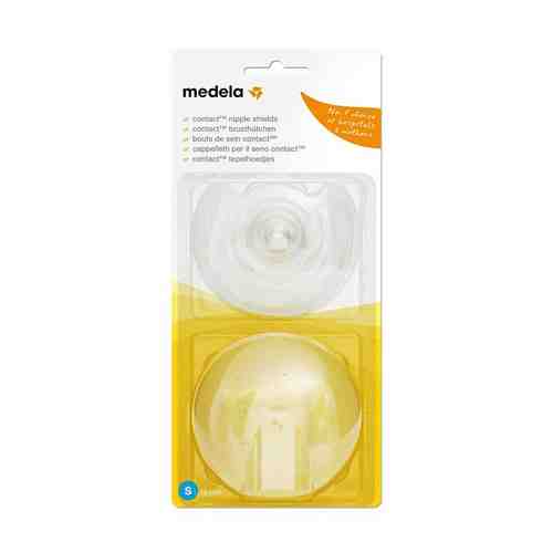 Накладка Medela (Медела) Contact силиконовая для кормления грудью р.S 2 шт. арт. 491594