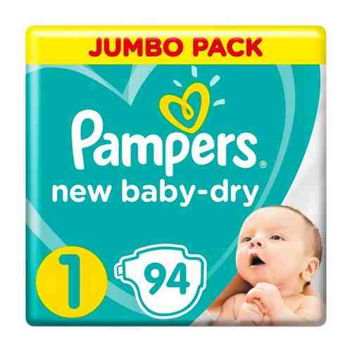 Pampers (Памперс) New Baby Dry Подгузники детские одноразовые 2-5кг 94 шт. арт. 1296968
