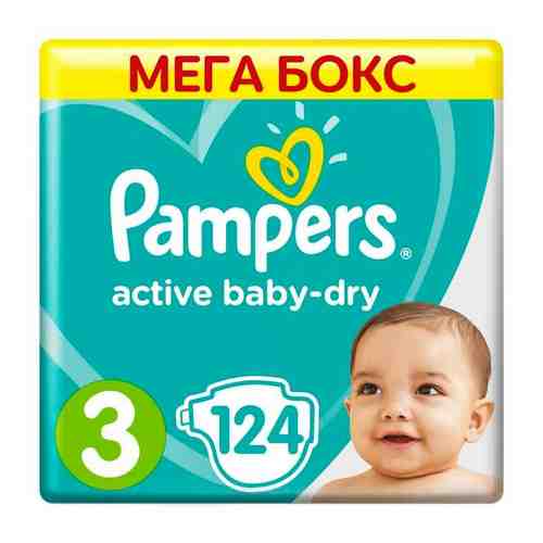 Pampers (Памперс) New Baby Dry Подгузники детские одноразовые 6-10кг 124 шт. арт. 1296996