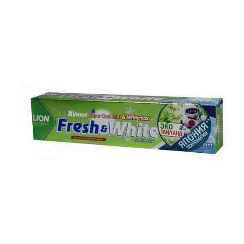 Паста зубная для защиты от кариеса прохладная мята Fresh&White Lion Thailand 160г арт. 1426550