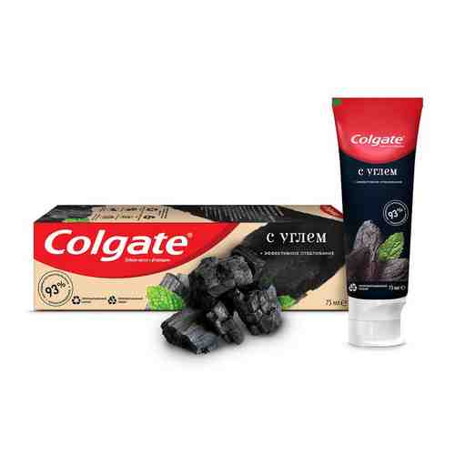 Паста зубная с углем Эффективное отбеливание Colgate/Колгейт 75мл арт. 2282054