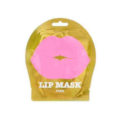 Патчи для губ гидрогелевые с ароматом Персика (Розовые) Kocostar 1шт арт. 1440480