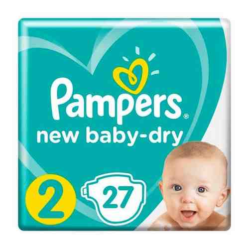 Подгузники Pampers (Памперс) New Baby-Dry р.2 Mini 3-6 кг 27 шт. арт. 499582