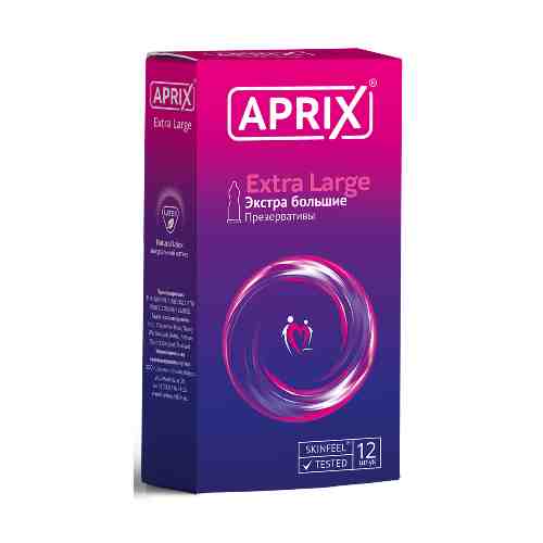 Презервативы Aprix (Априкс) Extra Large экстра большие 12 шт. арт. 752125