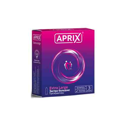 Презервативы Aprix (Априкс) Extra Large экстра большие 3 шт. арт. 752131