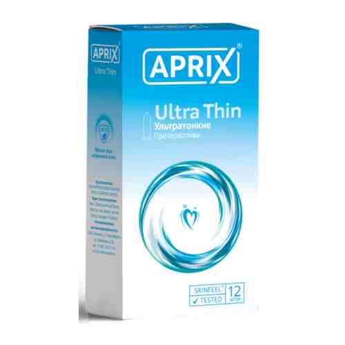 Презервативы Aprix (Априкс) Ultra Thin ультратонкие 12 шт. арт. 752117