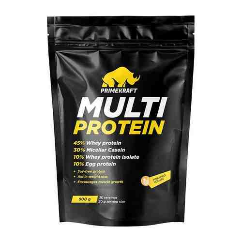 Протеин многокомпонентный со вкусом Ананасовый йогурт Multi Protein Primekraft/Праймкрафт 900г арт. 1513346