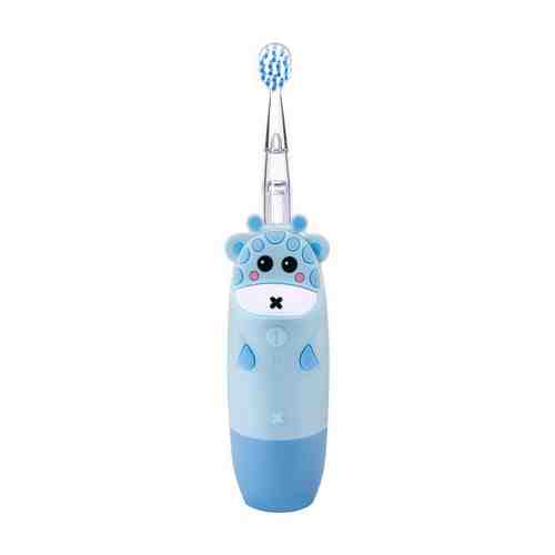 Щетка зубная электр-я звуковая с питанием от аккум-а RL025 для детей 1-5 лет цвет голубой Revyline арт. 1677674