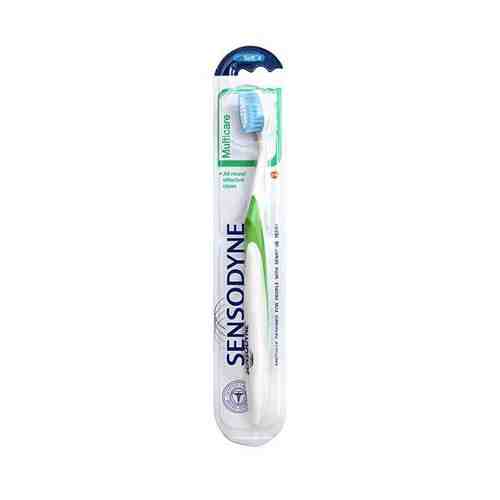 Sensodyne(Сенсодин) Комплексная Защита, зубная щетка д/деликатной чистки чувствительных зубов,мягкая арт. 1247805