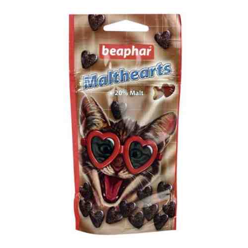 Сердечки для кошек Malt-Heart Beaphar/Беафар 150шт арт. 1631974