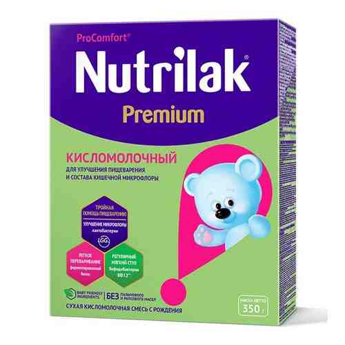 Смесь Nutrilak (Нутрилак) Premium Кисломолочная сухая адаптированная 350 г арт. 760017