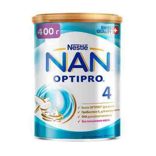 Смесь сухая молочная Nan/Нан 4 Optiprо 400г арт. 1683436