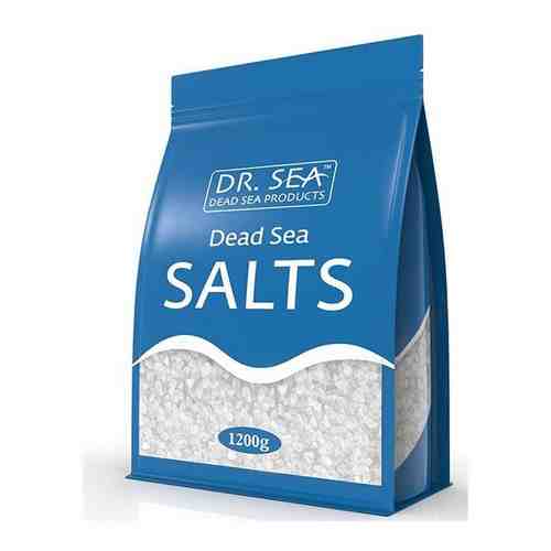 Соль для ванн натуральная Мертвого моря Dr.Sea/ДокторСи 1,2кг арт. 1288534
