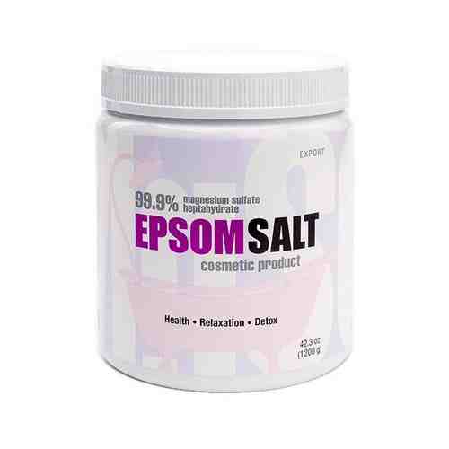 Соль косметическая сульфата магния Epsom Solt Kast-Expo/Каст-Экспо 1200г арт. 1594670