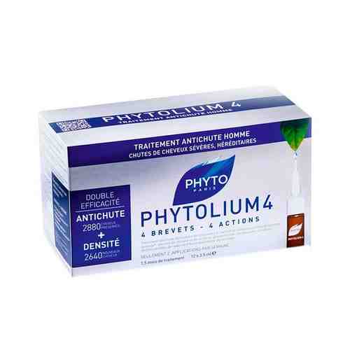 Сыворотка против выпадения волос хроническое Phytolium 4 Phyto/Фито амп. 3,5мл 12шт арт. 2283426