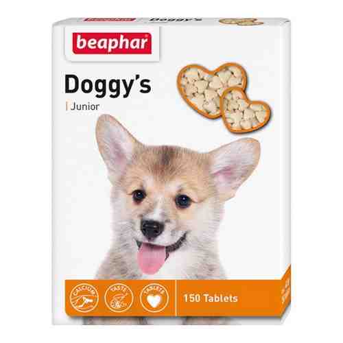 Витамины для щенков Doggy's Junior Beaphar/Беафар таблетки 150шт арт. 1606298