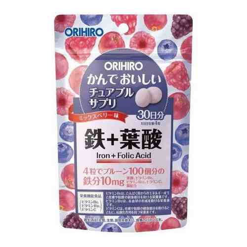 Железо с витаминами Orihiro/Орихиро таблетки 0,5г 120шт арт. 1609018